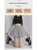 Women's 2024 Autumn Wide-Leg Elastic Waist Pumpkin Bloomers Shorts