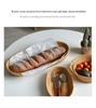 Nordic Rattan Woven Basket for Fruit, Bread, Snacks, and Decorative Use