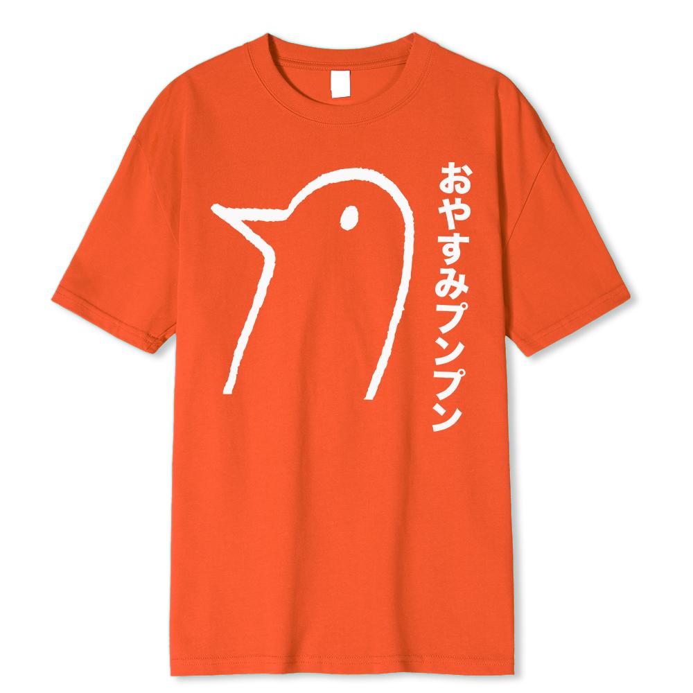 Oyasumi PunPun Modal Print Camisetas Engraçadas Anime Streetwear Camisetas Homens Mulheres Manga Curta Moda Harajuku Desenho Animado Camiseta