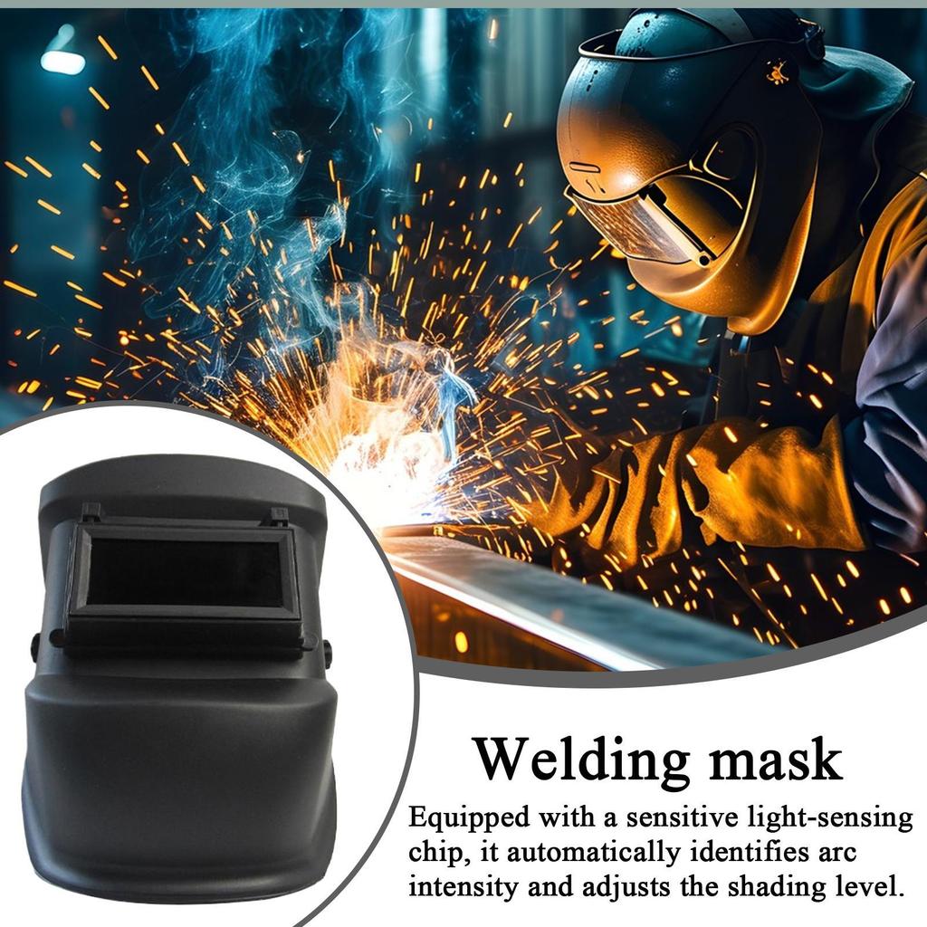 Welding Helmet Auto Darkening Breathable Pipeliner Welding Hood Soldering Equipment For Repair Metalworking Industrial Soldering