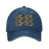 Tiger Stripe Camouflage Military Camo Denim Cap Casual Baseball Caps Adjustable Hat Summer Unisex Baseball Hats