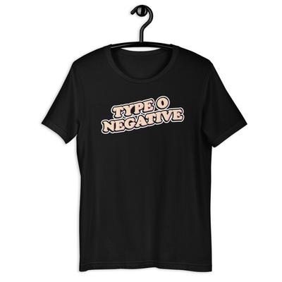 TYPE O NEGATIVE Band Shirt Tee Short-Sleeve Unisex T-Shirt Unisex T-Shirt
