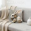 Imitation 3D Rabbits Pillow Cover For Holiday Decoration, Living Room Sofa Cushion, Pillowcase (without Core)