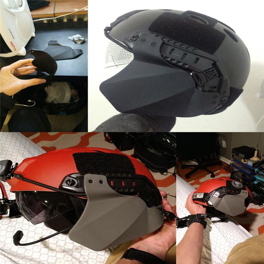 Protections Auditives Pour Casque FAST – Caoutchouc Souple, Montage Rapide, Airsoft Et Militaire