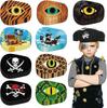 Children's Full Coverage Amblyopia Eye Patch for Strabismus Correction and One-Eyed Occlusion Training