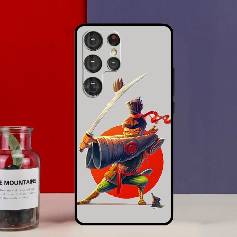 Japan Samurai Ninja Back Cover For Samsung Galaxy S20 FE S21 FE S22 S23 Ultra Note 20 10 S8 S9 S10 Plus Case