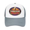 Custom Punk SSurvivors Baseball Cap Unisex Women Breathable Challenge Activity Dad Hat Sun Protection