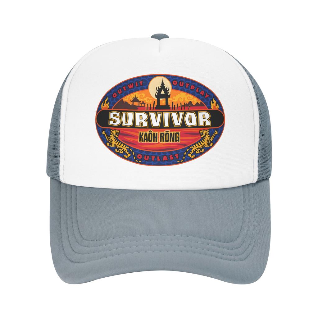 Custom Punk SSurvivors Baseball Cap Unisex Women Breathable Challenge Activity Dad Hat Sun Protection