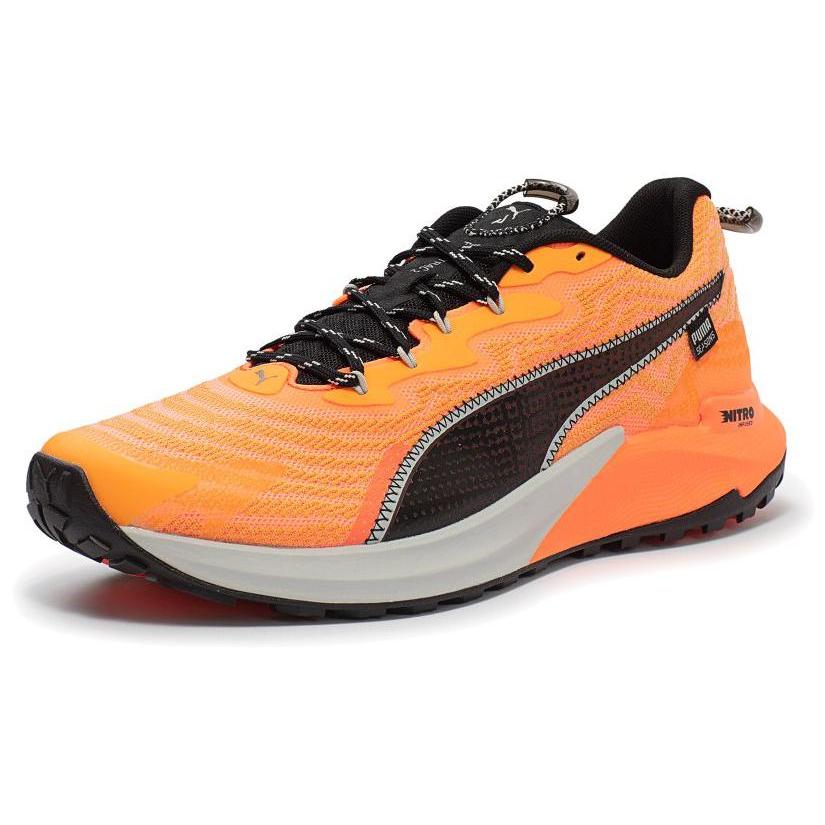 New PUMA Fast Trac Nitro 2 'Neon Sun Clementine Black' 307684-04
