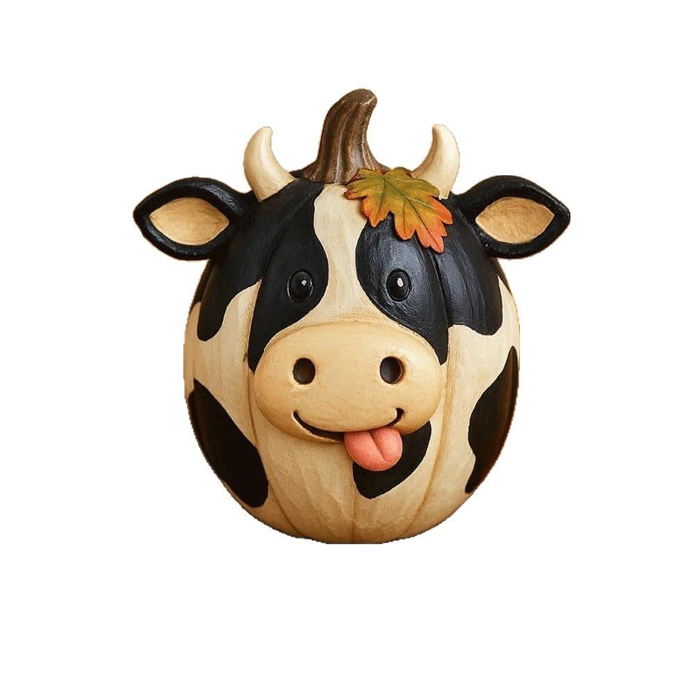 Farm Animal Pumpkin Sculpture Ornaments
