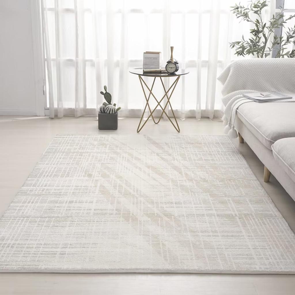 Minimalist Large Area Living Room Carpet Modern Decoration Home Plush Non-slip Rug 200x300cm Thickening Floor Mat Washable Tapis