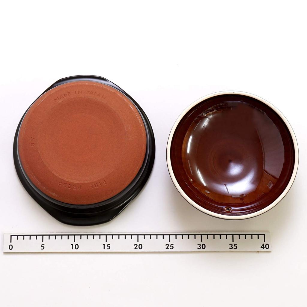 Ginpo Pottery Chrysanthemum Clay Pot, Banko Ware (Size 7 / Amber / Serves 2) "A next-generation clay pot that will beautifully adorn your table" Styli