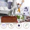 1Pc Wood Storage Crates Handle Small Dyed Box ganization Bins Room Container Natural Crate Boxes Office ganizer Solutions