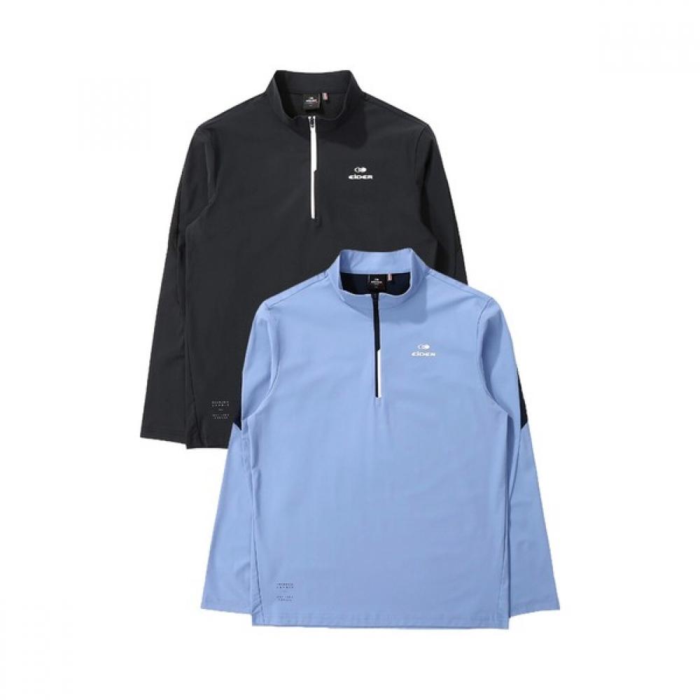 

[eider] Men S Benjamin Long Sleeve Zip Up T ShirT Dmp22211 Light Blue/XL