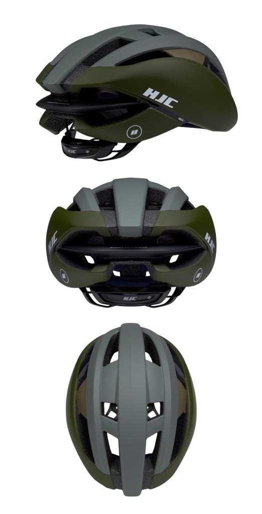 HJC Helmet Bicycle Top Model Road Bike and Ultimate Performance and Fit Air Resistance Reduction Lightweight Cool Cycle Racing IBEX3 DARK [JCF