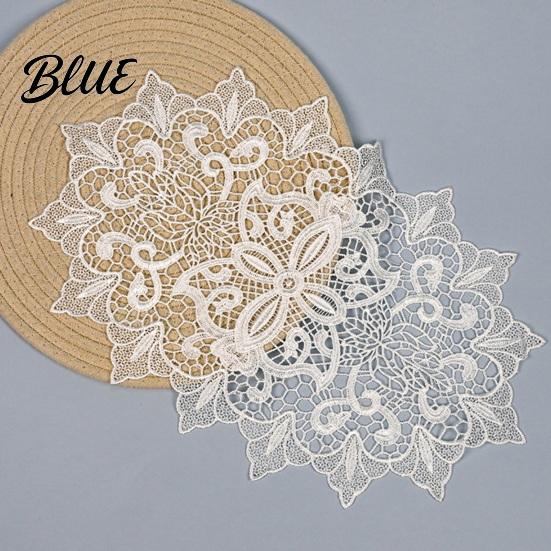 Dustproof Covers for Furniture White Lace Doily Elegant Retro Placemat Embroidered Table Decorative Weddings Mat Rectangular Round Oval Doilies