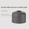 Retro Gas Canister Protective Cover  Gas Cylinder Tank Cover Bag One-Piece for Outdoor Hiking Backpacking Equipment