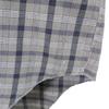 Condor Check Pattern Long sleeve shirt one piece 39-40 Gray Grandpa Shirt Women Used
