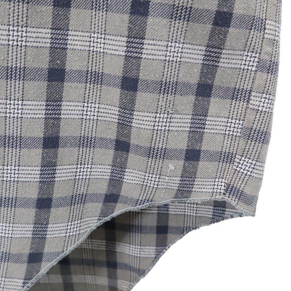 CONDOR Kariertes Langarmhemd Einteiler 39-40 Grau Opa Hemd Damen Gebraucht