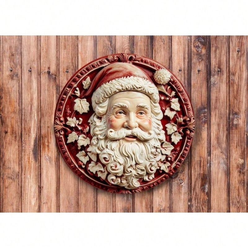 Decorative Metal Wall Art Sign 20x20 Cm Retro Tin Poster