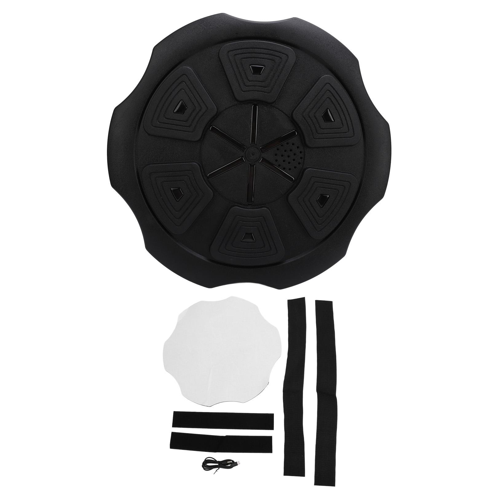 Smart Music Boxing Machine Rechargeable 7 Modes Adjustable Wall Mounted Electronic Bluetooth Music Boxing Target for Home Indoor