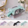 Large Capacity PVC Makeup Bag Magnetic Closure Cosmetic Pouch Portable Clear Toiletry Bags  Bath