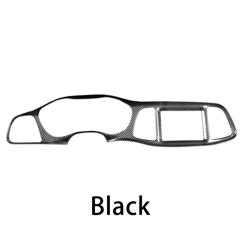 

Car Centre Panel Modified Stickers For Dodge Challenger SRT Carbon Fibre Centre Panel Cover Interior Trim Decoration ACCESSORIES чёрный