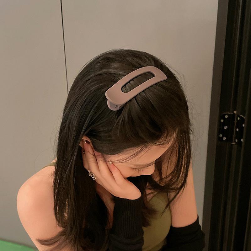 Large Sized Face Wash Clip For Women, Top Clip For The Back Of The Head, Large Clip For The Bangs Clip, Fashionable And Versatile Headband Hair Clip