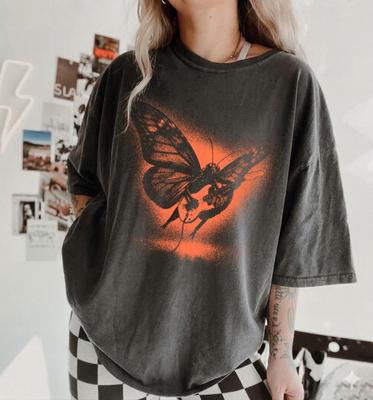 Vintage Butterfly Funny Guitar T-Shirt, The Last Of The Bugs, Grunge Y2K Tee, Comfort Colors T-Shirt