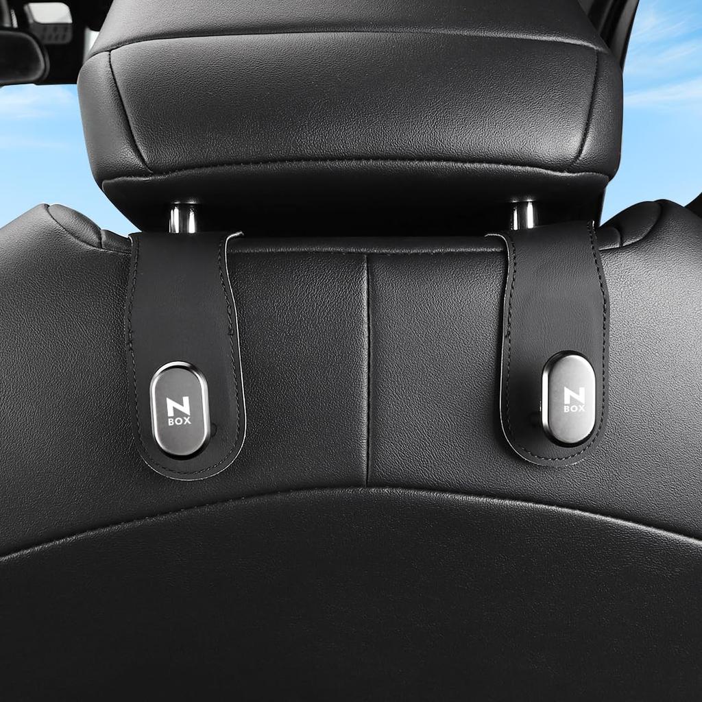 Car Seat Hooks Improve Storage Organize Car High Headrest Car Storage High Load Reinforced Steel Sturdy 2 Pieces N-BOX - Capacity, Interior, Quality,
