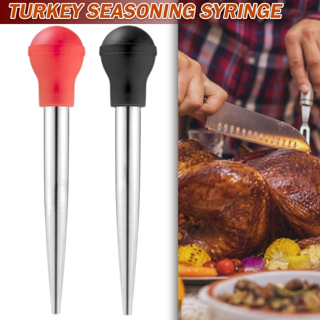 

PDTO Бастер для индейки из нержавеющей стали с чистящей щеткой и инструментами для маринада Food Baster