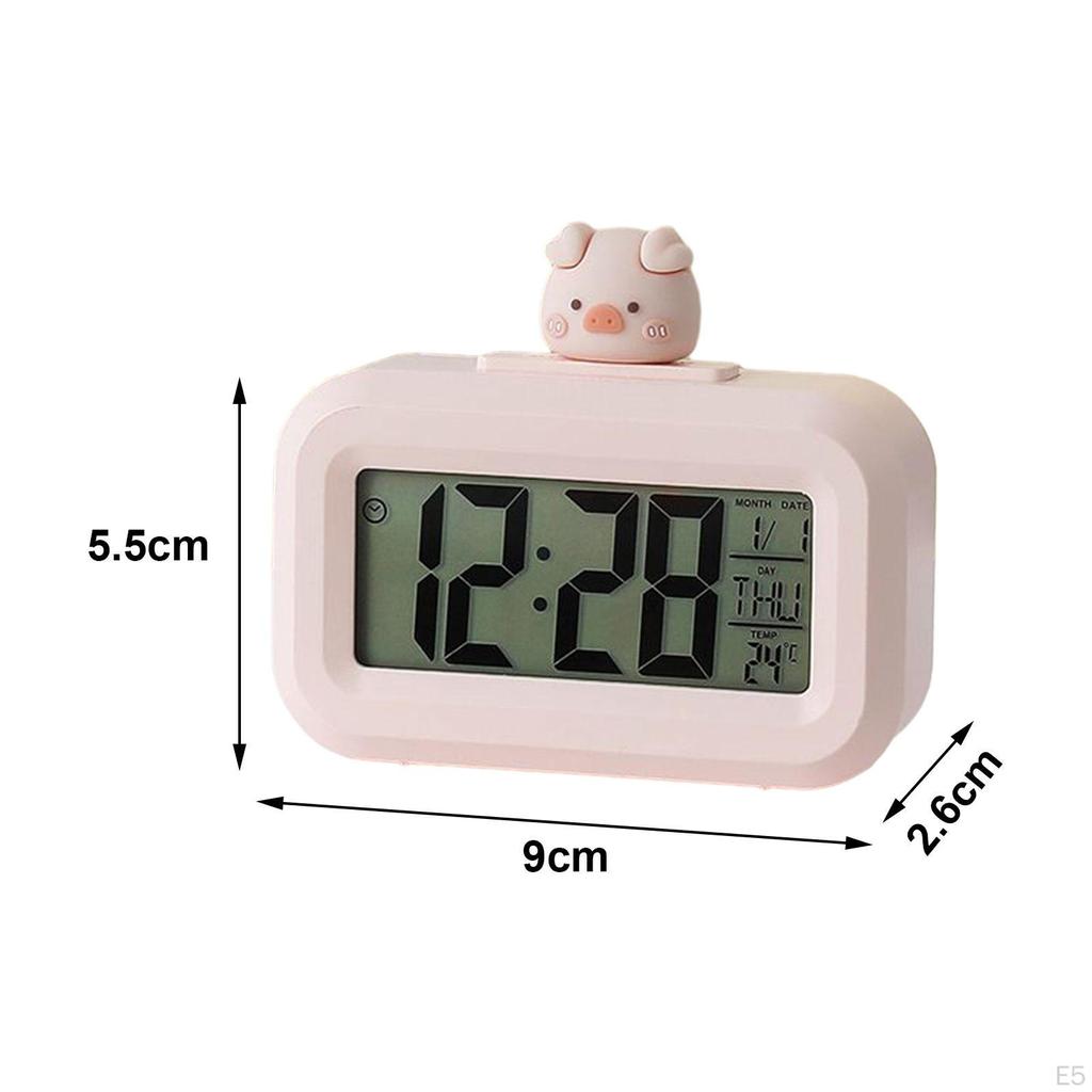 Alarm Clock for Desk with LED Display And Snooze Function Kids
