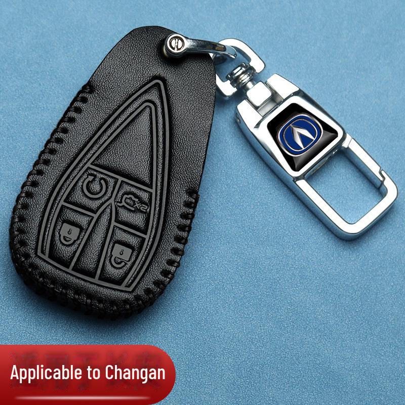 Changan CS Series Leather Key Cover for CS75, CS55, CS15, Benben, CS35