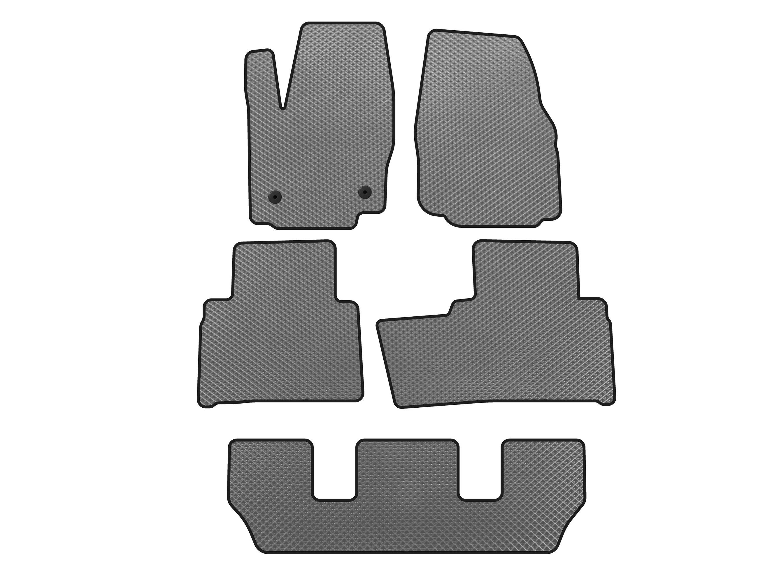 

EVA mats (3 rows, Gray) for Ford Galaxy 2007-2015