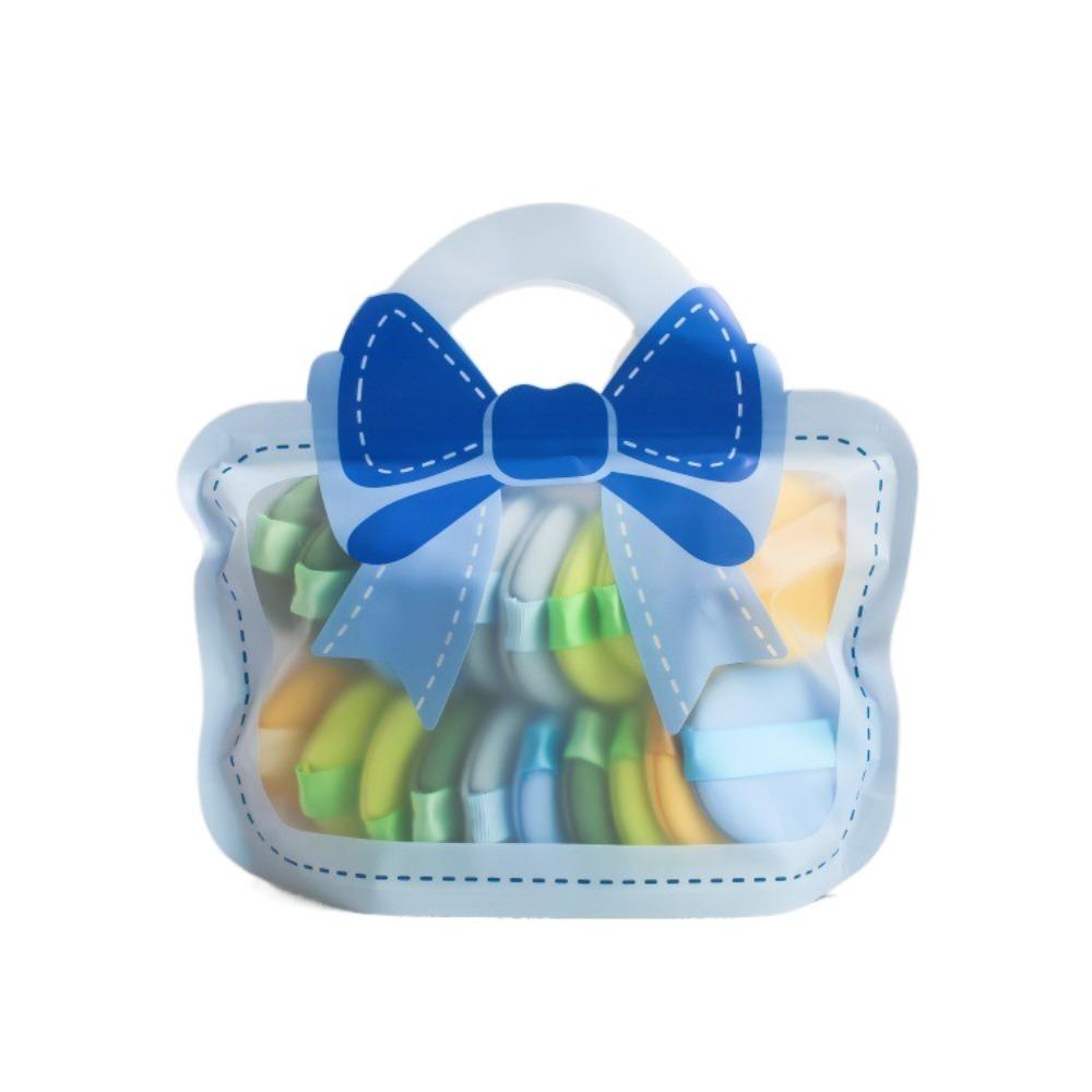 20pcs Teardrop Shape Air Cushion Makeup Puff Square Air Cushion Powder Puff Foundation Teardrop Shape Green