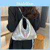Stylish Large Capacity Tote Bag For Women Fashionable Simple Handbag Chain Design