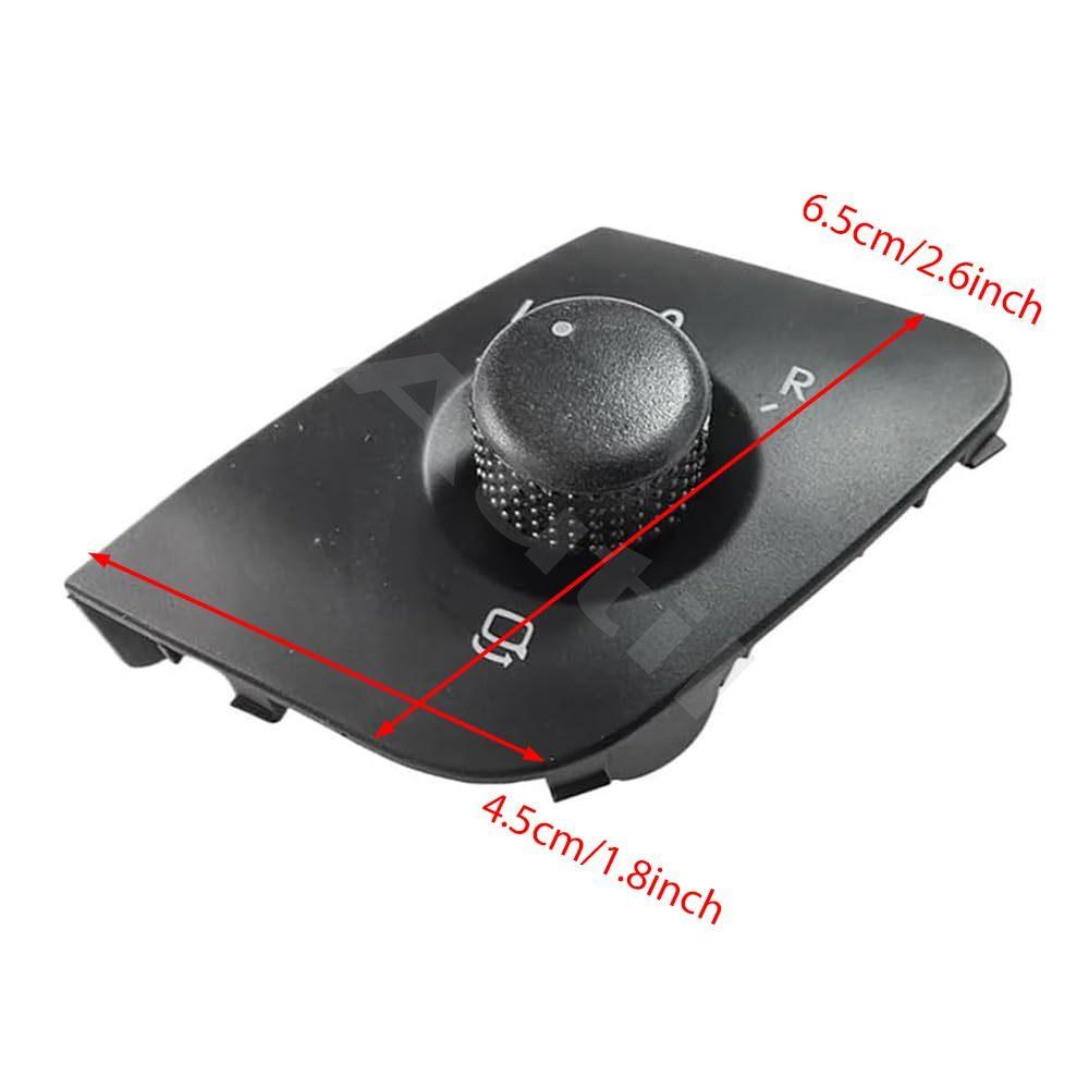 Rear View Mirror Adjust Switch Knob Folding Function for Seat Ibiza 2008-2017 Side Mirror Control Button 6J1959565 Accessories Relays 5