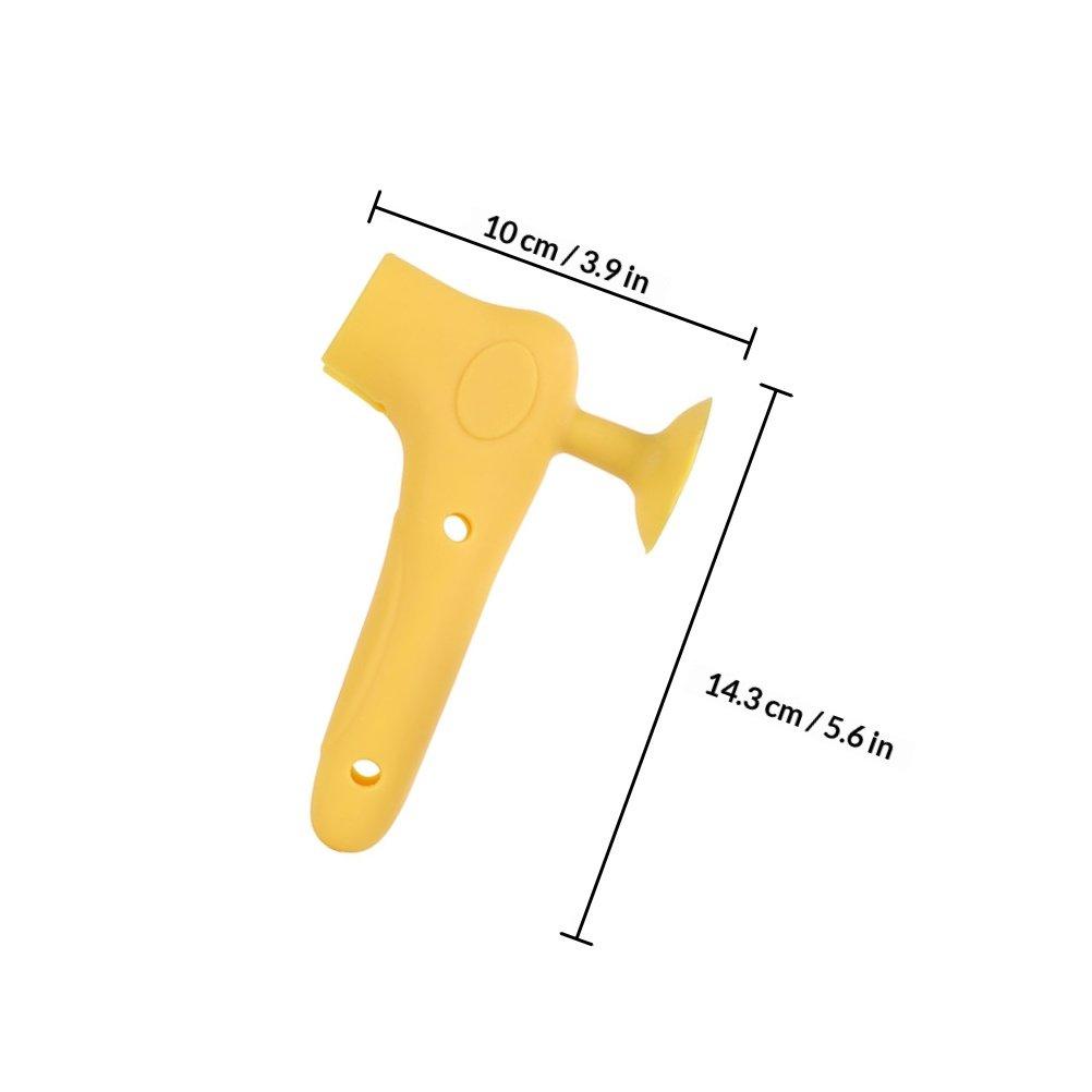 3Pcs Silicone Door Handle Gloves Suction Cup Anti-Collision Cover Wall Protection Door Knob Stopper for Home Office