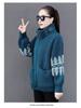 Stylish Double-Sided Coral Fleece Alpaca Wool Hoodie Jacket for Autumn/Winter