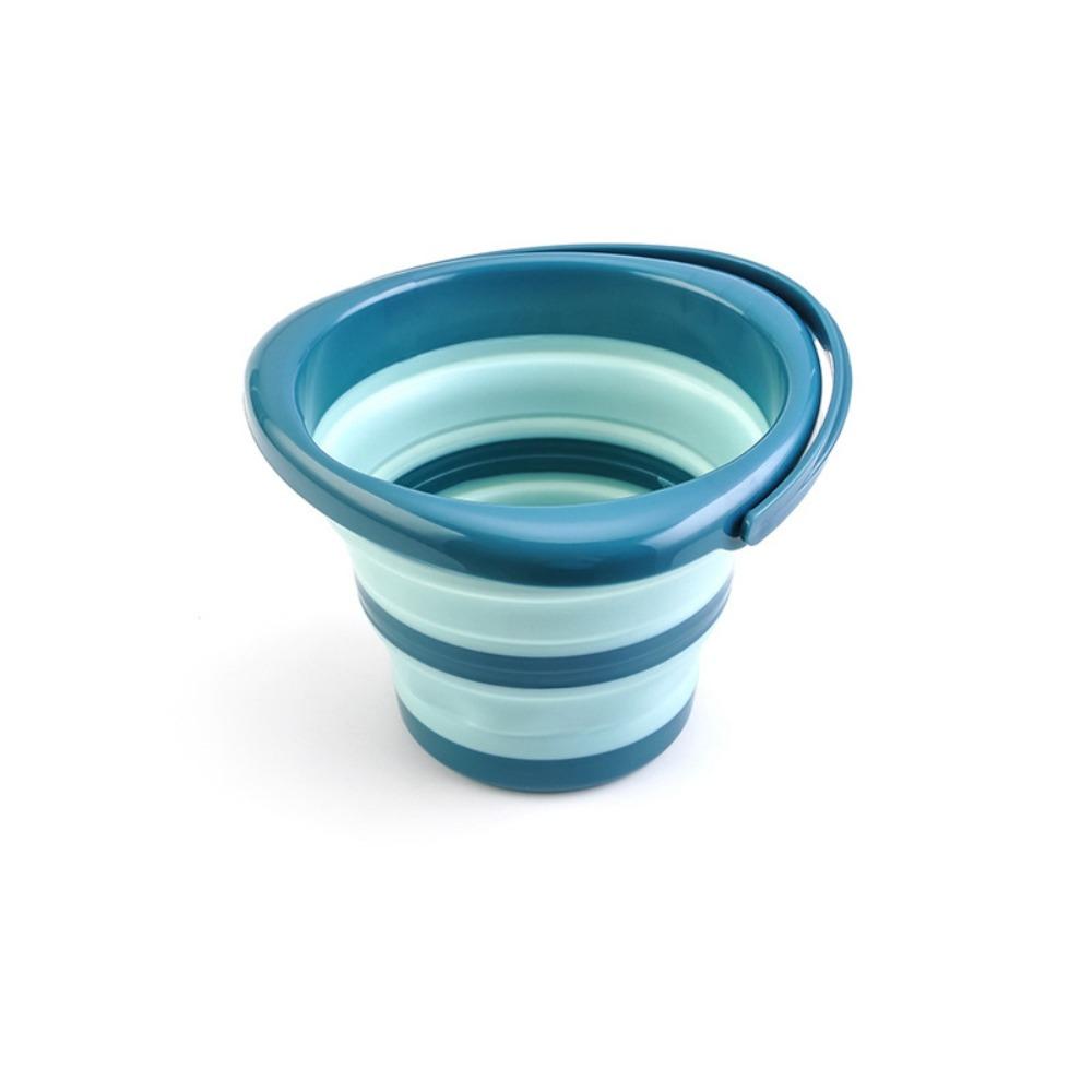 Portable Folding Water Bucket Thickened Collapsible Wash Basin Water Splashing Festival