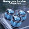 3pcs Camera Lens Protective Film for iPhone 17 Pro/Pro Max,9H Tempered Glass with Shining Metal Ring,Easy Installation 4