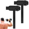 Weight Lifting Straps with D Rings Heavy Duty Cable Machines Attachments Lifting Wrist Straps Gym Workout Pull-up Lifting Straps