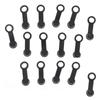 20 PCS Rubber Brake Bleeder Screw Cap with Dust Cover Protects Against Dirt and Moisture for Automotive and Motorcycle Use