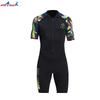1.5mm Neoprene Wetsuit Snorkeling Surfing Swimming Diving UV Protection Short Sleeve Pants Unisex Adult