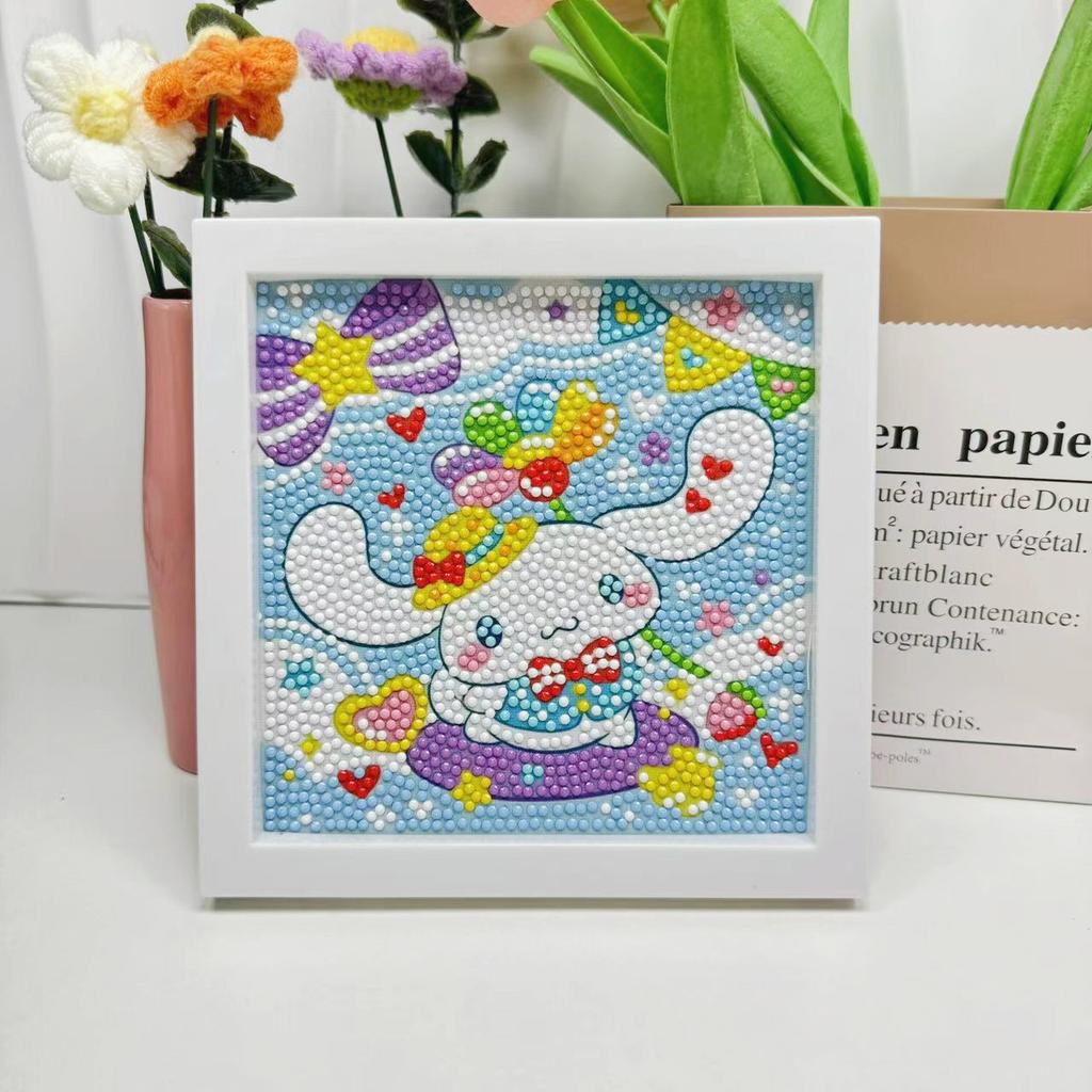Free Shipping/Cartoon Diamond Painting Children'S Gift Handmade Cross Stitch Framed Diy Bedroom Sticker