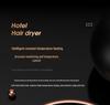 Wall-Mounted High-Power Bathroom Hair Dryer with Automatic Power Off