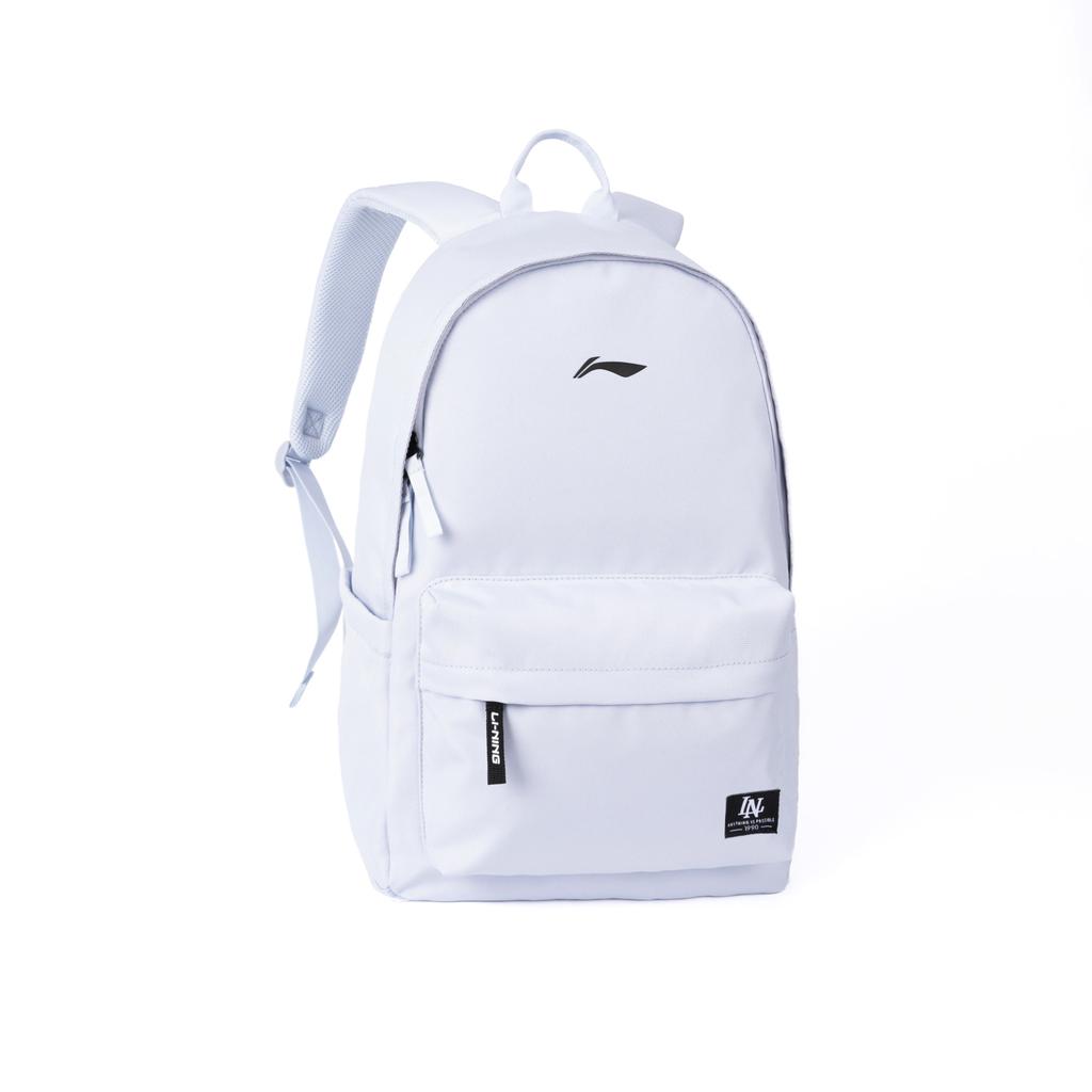 New LiNing Polyester Backpack Unisex Light Frost Blue ABSU637-4