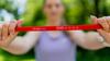 Rubber Latex Stretching Exercise Band - Power Band Red