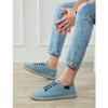 Spring Summer Fisherman Shoes Men Loafers Cool Street Style Flat Non-slip Mens Casual Shoes Cloth Plus Size 45 Beige Black Blue