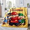 Custom Name Alvin and the Chipmunks Theme Printed Blanket - Perfect for Couch, Bed, Travel & Outdoor Use | Machine Washable, Cozy & Durable.